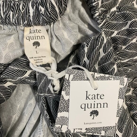 NEW Kate Quinn nautical black rope‎ strappy goucho flowy wide leg crop jumpsuit - Picture 5 of 10